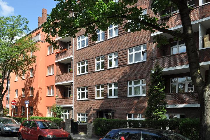Die Identität ganzer Stadtteile ist durch Putz-WDVS gefährdet. Hier ein Beispiel aus Hamburg.