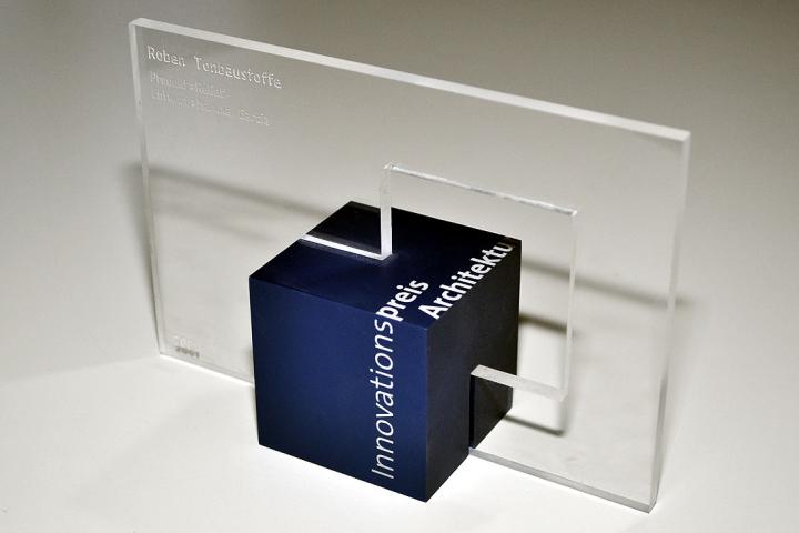 Der Innovationspreis Architektur für das Röben Design-Feinsteinzeug RELIEF