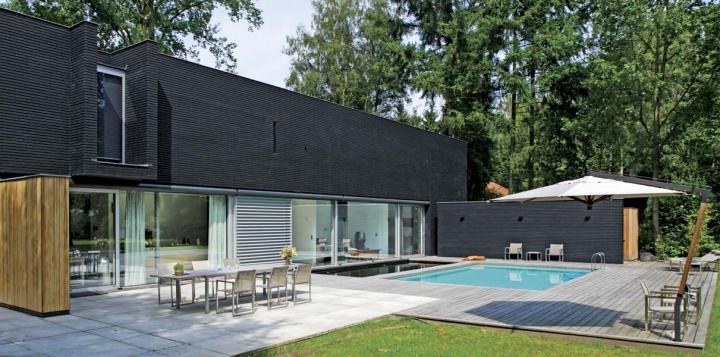 Nominiert für den Fritz-Höger-Preis: Einfamilienhaus in Steensel/NL des Architekten Jacq. de Brouwer, Goirle/NL