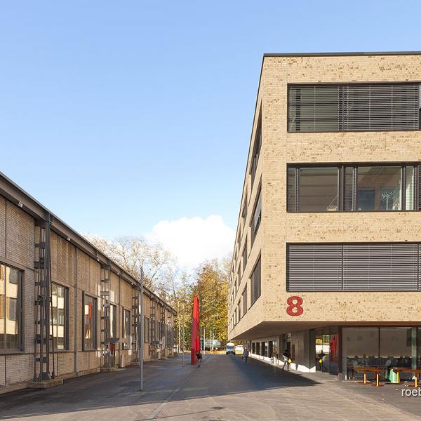 Hochschulgebäude Bern/CH - Klinker: Brick-Design®, Sondersortierung / Foto: Patrick Weber