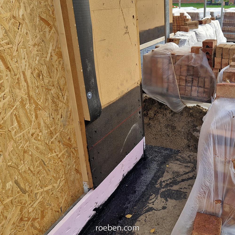 Klinkerfassade für Holzhäuser
