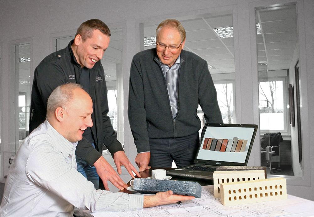 Röben BRICK-DESIGN: Im fortwährenden Dialog mit dem Architekten werden die Objektklinker entwickelt.