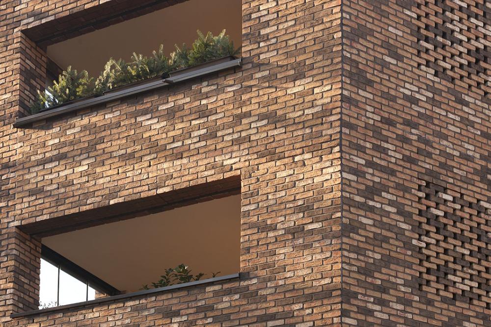 &bdquo;Austrian brick and roof award&quot;: Röben Handformverblender MOORBRAND torf-bunt