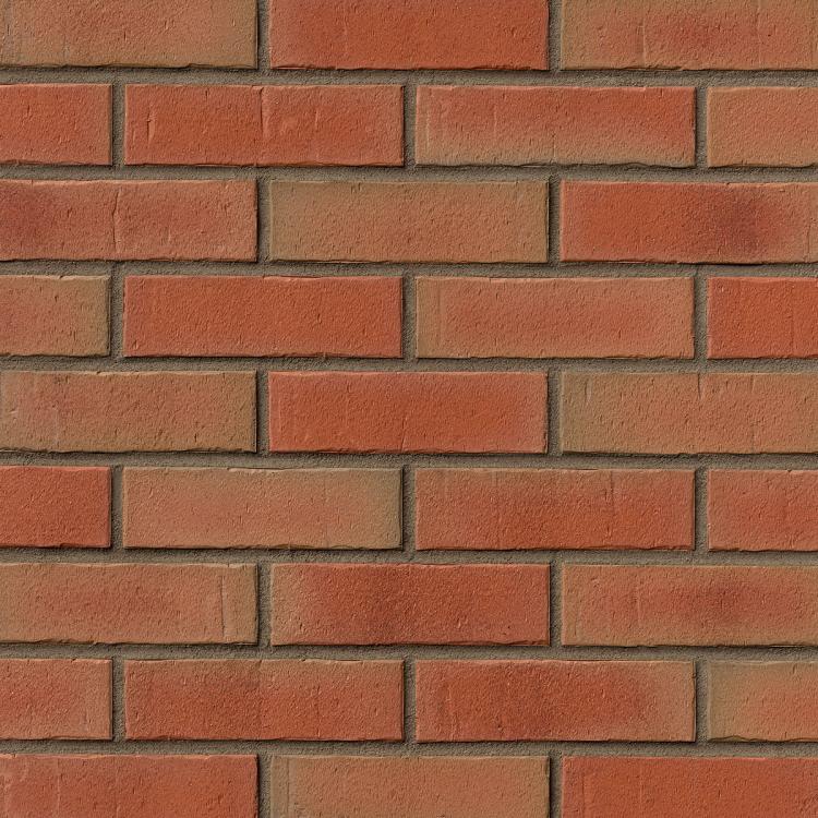 Klinkerriemchen MARSEILLE rot-bunt
