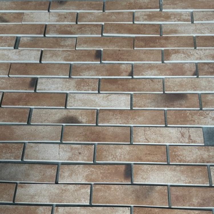 ESBJERG grau-bunt carbon Klinkerriemcheniemchen