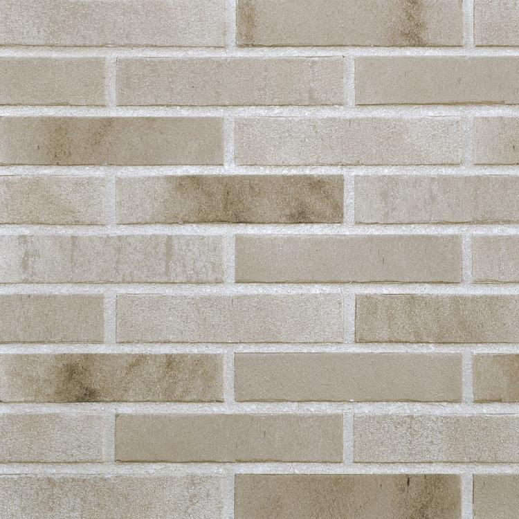 Röben Backsteinfläche mit beige und grauen Ziegeln