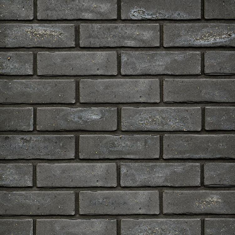 Brick-Design - Handstrich anthrazit-schmolz
