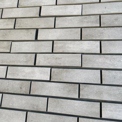 ESBJERG weissgrau carbon Klinkerriemchen