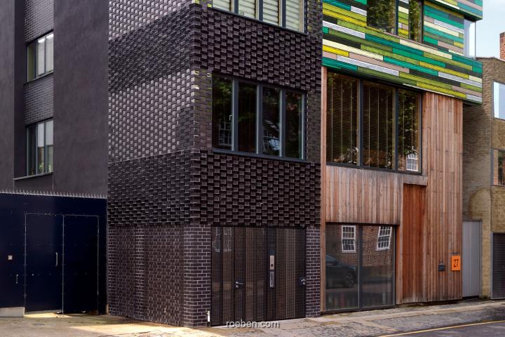 Urban Mesh Design, London: FARO schwarz nuanciert