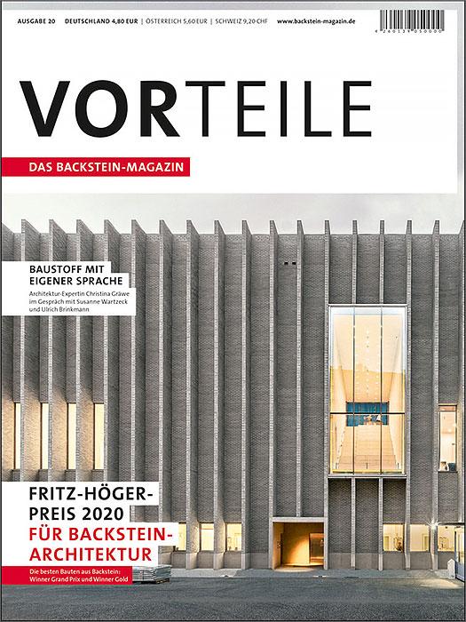 VORTEILE  Das Backstein-Magazin