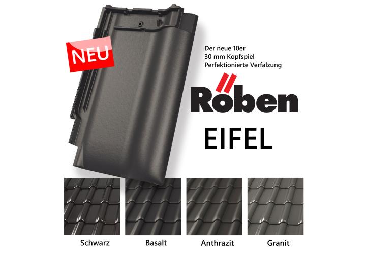 Der neue EIFEL Der neue EIFEL - 10er Flachdachziegel Groß + 4x klein