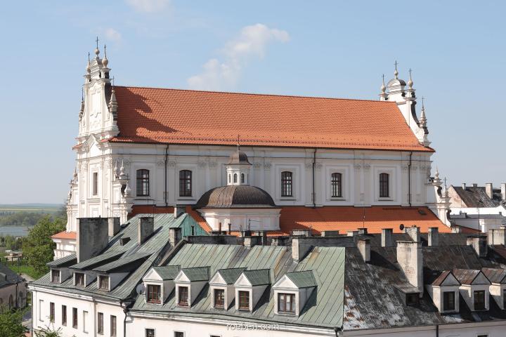 Dachziegel MILANO naturrot - Franziskanerkirche in Zamość (PL)