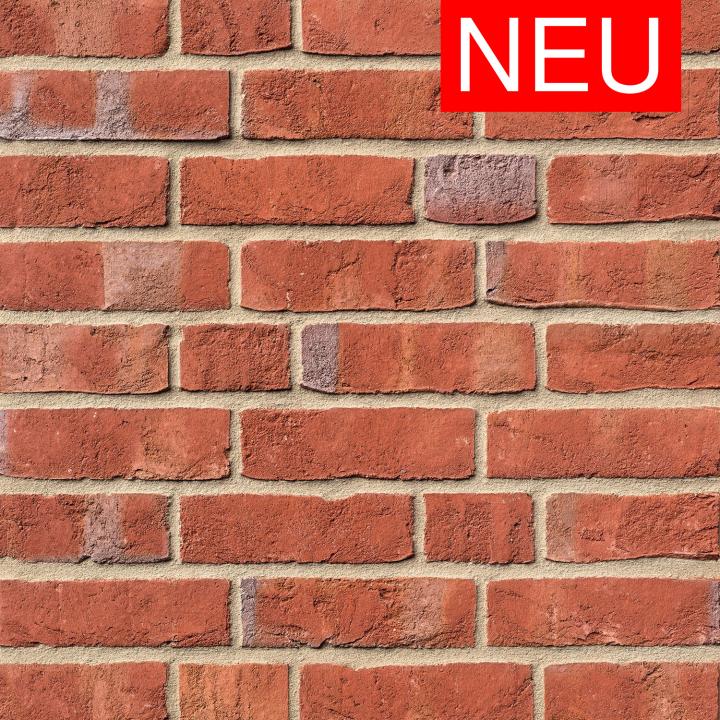 rote Klinkerfläche