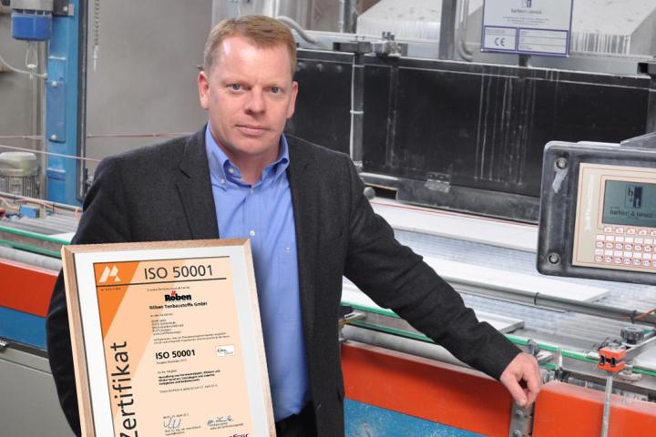 Röben Technik-Geschäftsführer Ralf Borrmann ist zuständig für das Energiemanagement des Unternehmens.