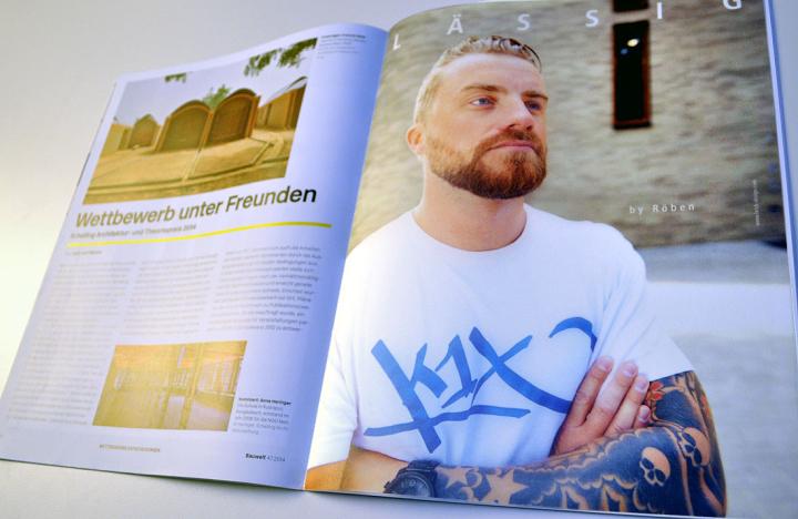 Motiv der neuen Röben Kampagne Brick-Design® 2015