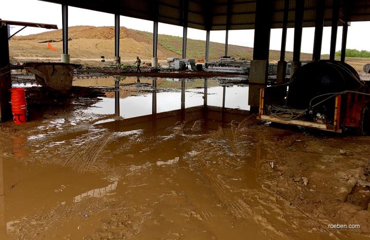 Clay County Werk, Texas, Juni 2015: Die schlimmsten Regenfälle seit 50 Jahren
