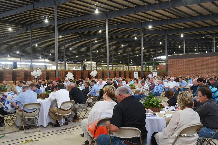 26. Mai 2016: Eröffnung des neuen Röben Werks Clay County, Texas/USA mit 300 Gästen 