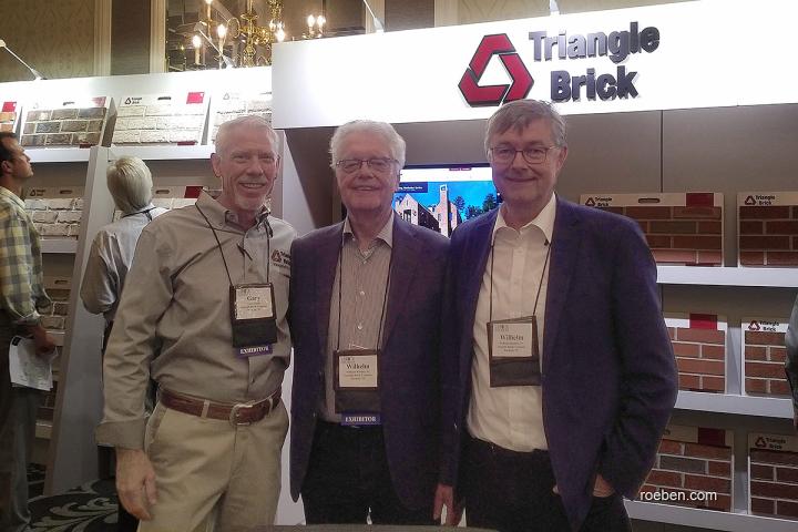 Gary Freels, Verkaufsdirektor Texas mit Wilhelm und Wilhelm-Renke Röben