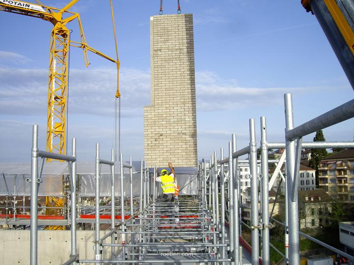 Röben Ziegelfertigteile für das Musée cantonal des Beaux-Arts in Lausanne | ©Foto: Franz Stangl