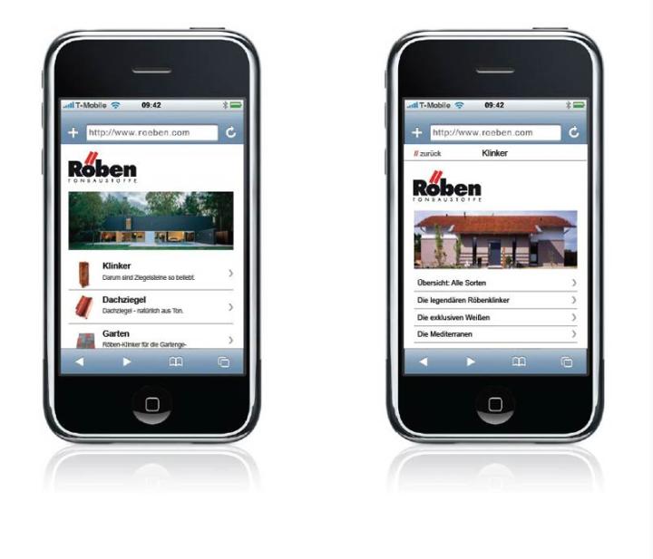 Röben mobil - alle Ziegel für das Smartphone