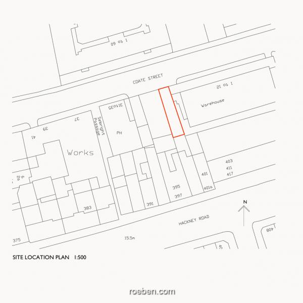 Oliver Lazarus Urban Mesh Design Location Plan