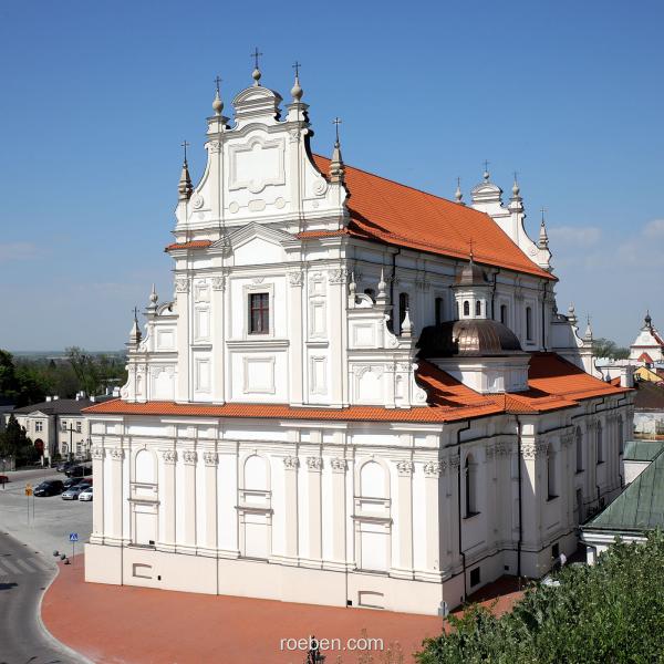 Dachziegel MILANO naturrot - Franziskanerkirche in Zamość (PL)