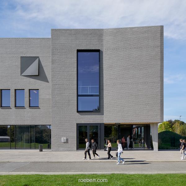 Röben Klinker FARO grau-nuanciert_Atheneum Lüttich BE