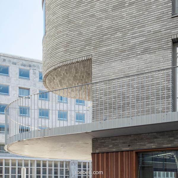 Röben Klinker AARHUS weißgrau_Apartmentgebäude  Cockerill_Olivier Fourneau