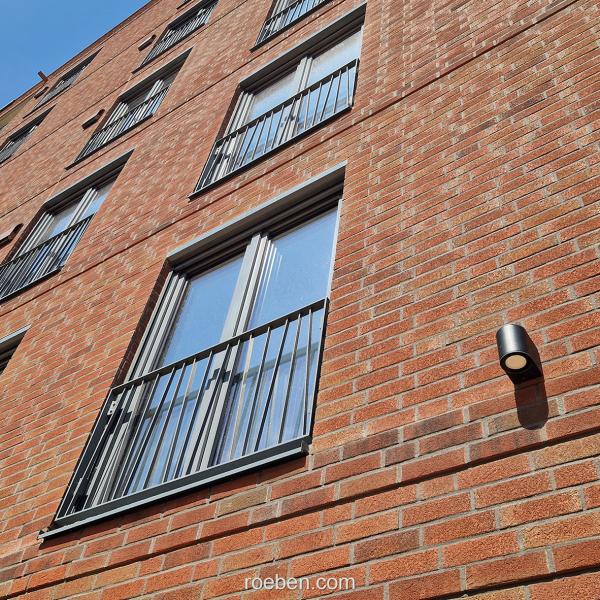 Fassade der Wohnhäuser Mesterkamp, Hamburg