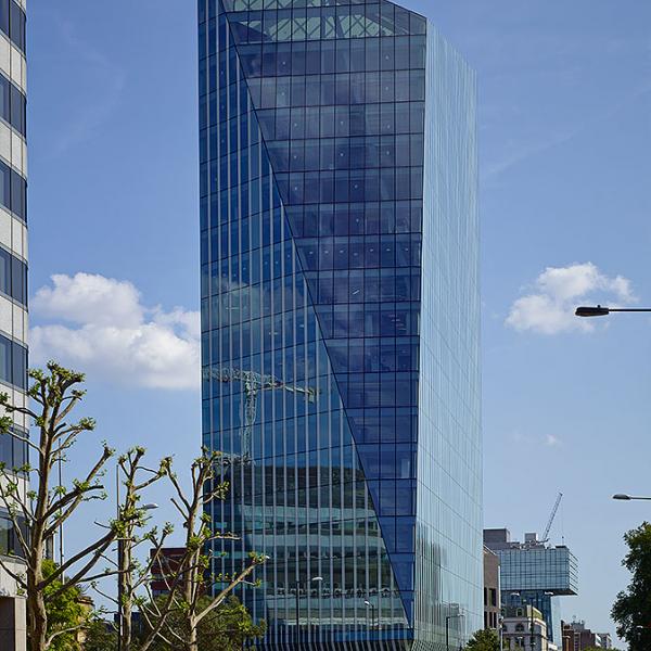 240 Blackfriars Road, London: Röben Klinker FARO schwarz-nuanciert, glatt DF 9cm | Foto: Timothy Soar