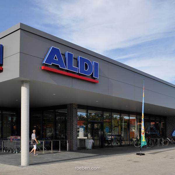 Das neue ALDI-Konzept: Klinker und Feinsteinzeug von Röben